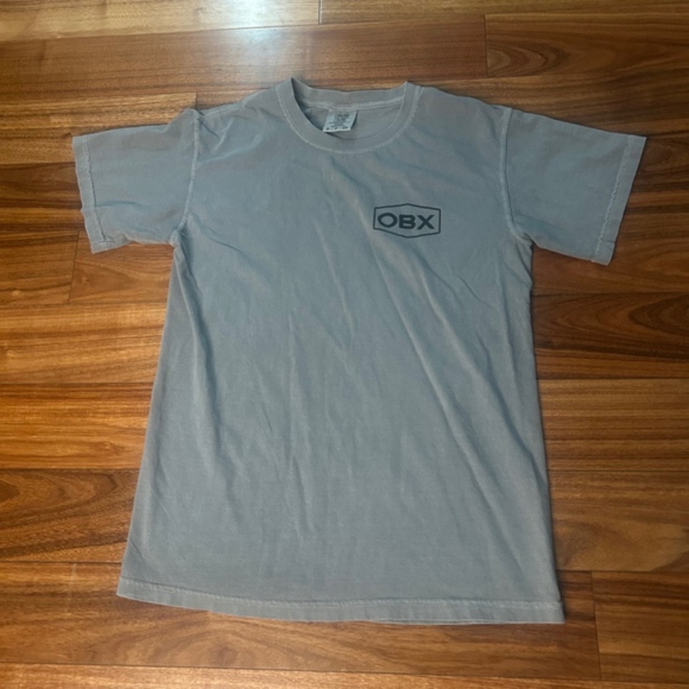 Comfort Colors OBX Outer Banks Graphic Tee Short Sleeve T-Shirt Small